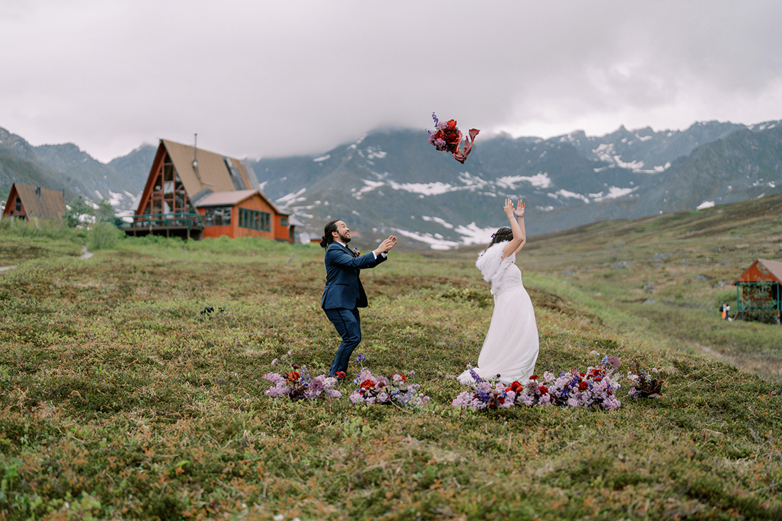 The Most Beautiful Elopement We Have Ever Seen – Hatchers Pass Alaska – Outland Creative – Corinne Graves – Bridal Musings – Elopement Giveaway 9
